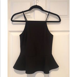 COPE PEPLUM TOP
